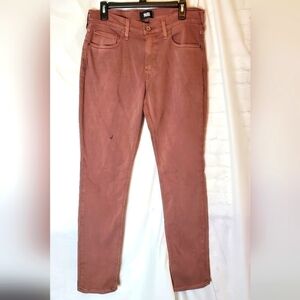 PAIGE Denim in Vintage Rouge Color in Size 34